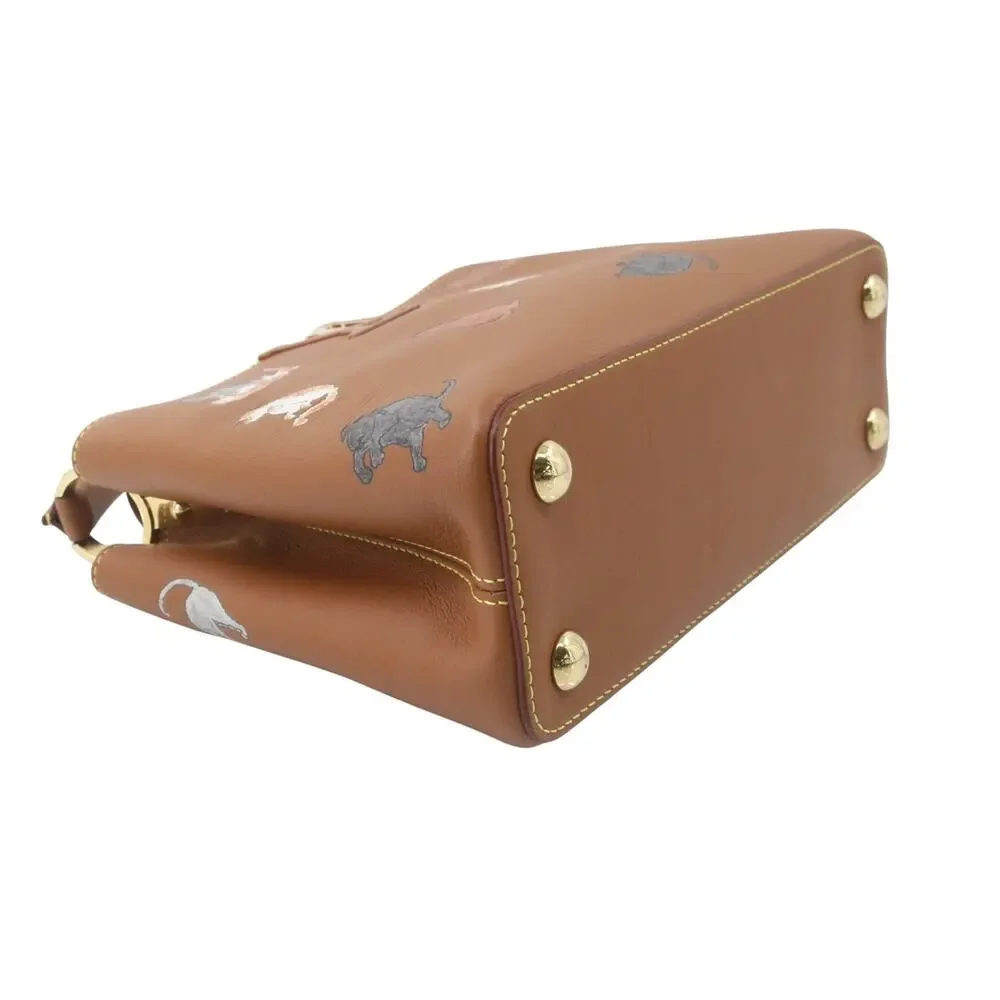 Louis Vuitton Catogram Capucines BB Bag LV Cat Rare Limited Edition Leather